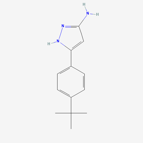 3-(4-(叔丁基)苯基)-1H-吡唑-5-胺、907987-76-2 CAS查询、3-(4-(叔丁基)苯基)-1H-吡唑-5-胺物化性质