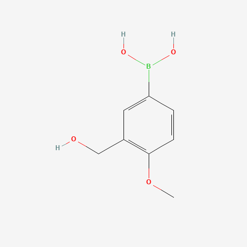 (3-羟甲基-4-甲氧基苯基)硼酸、908142-03-0 CAS查询、(3-羟甲基-4-甲氧基苯基)硼酸物化性质
