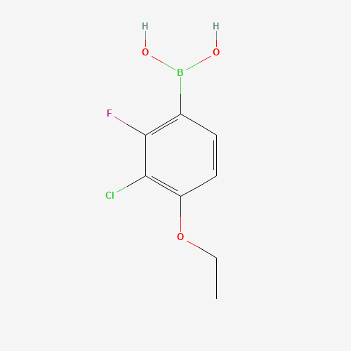 2-氟-3-氯-4-乙氧基苯硼酸、909122-50-5 CAS查询、2-氟-3-氯-4-乙氧基苯硼酸物化性质
