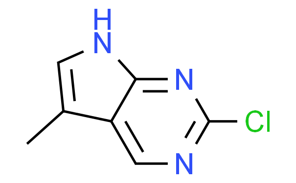 2-氯-5-甲基-7H-吡咯并[2,3-D]嘧啶、909562-81-8 CAS查询、2-氯-5-甲基-7H-吡咯并[2,3-D]嘧啶物化性质