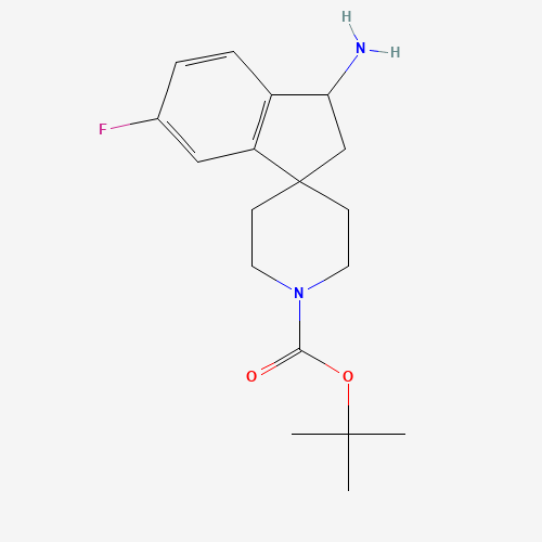 叔丁基-6-氟-3-氨基-2,3-二氢螺[茚-1,4||-||-哌啶]-1||-||-甲酸、910442-43-2 CAS查询、叔丁基-6-氟-3-氨基-2,3-二氢螺[茚-1,4||-||-哌啶]-