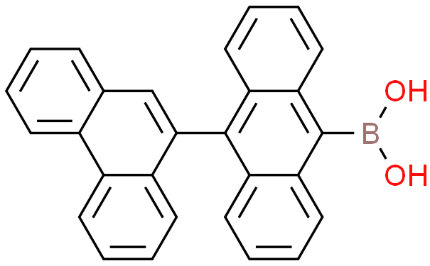[10-(菲-9-基)蒽-9-基]硼酸、911390-70-0 CAS查询、[10-(菲-9-基)蒽-9-基]硼酸物化性质