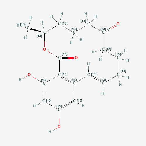 玉米烯酮-(全碳-13)、911392-43-3 CAS查询、玉米烯酮-(全碳-13)物化性质