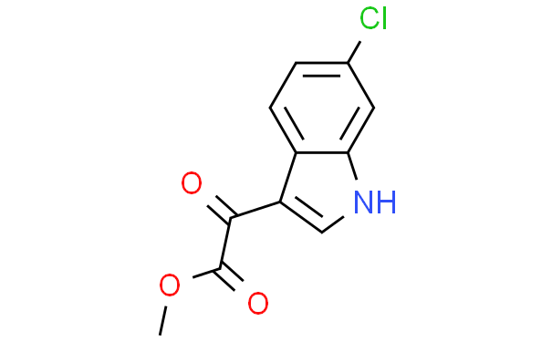 2-(6-氯-1H-吲哚-3-基)-2-氧代乙酸甲酯、91182-86-4 CAS查询、2-(6-氯-1H-吲哚-3-基)-2-氧代乙酸甲酯物化性质