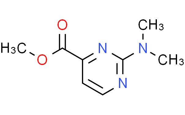 2-(二甲胺基)嘧啶-4-甲酸甲酯、912470-36-1 CAS查询、2-(二甲胺基)嘧啶-4-甲酸甲酯物化性质