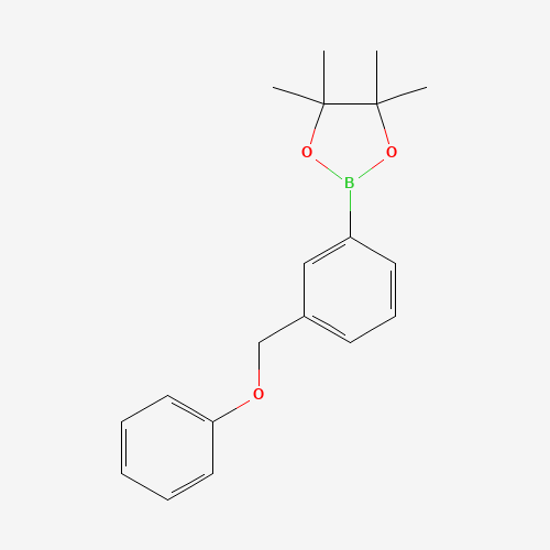 3-(苯氧基甲基)苯基硼酸频哪醇酯、912569-68-7 CAS查询、3-(苯氧基甲基)苯基硼酸频哪醇酯物化性质