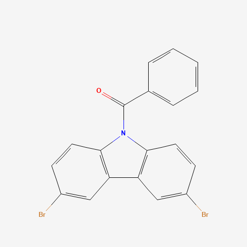 9-苯甲酰基-3,6-二溴-9<I>H</I>-咔唑、912850-81-8 CAS查询、9-苯甲酰基-3,6-二溴-9<I>H</I>-咔唑物化性质