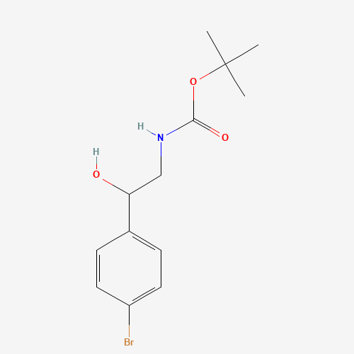 N-BOC-2-(4-溴苯基)-2-羟基乙胺、913181-90-5 CAS查询、N-BOC-2-(4-溴苯基)-2-羟基乙胺物化性质