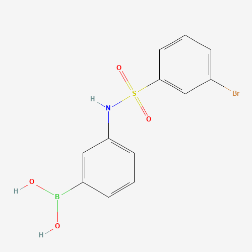 3-(3-溴苯基磺酰氨基)苯基硼酸、913835-31-1 CAS查询、3-(3-溴苯基磺酰氨基)苯基硼酸物化性质