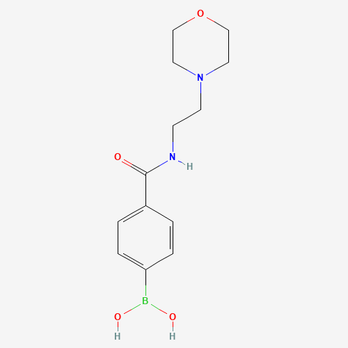 4-(2-吗啉乙基氨甲酰基)苯基硼酸、913835-45-7 CAS查询、4-(2-吗啉乙基氨甲酰基)苯基硼酸物化性质