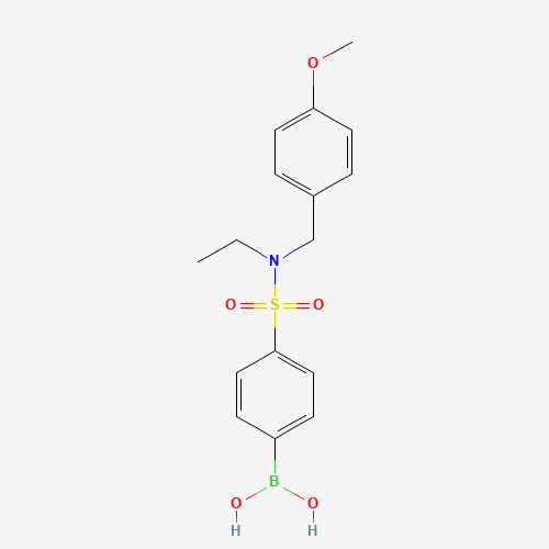 4-(N-乙基-N-(4-甲氧基苄基)磺酰胺)苯基硼酸、913835-55-9 CAS查询、4-(N-乙基-N-(4-甲氧基苄基)磺酰胺)苯基硼酸物化性质