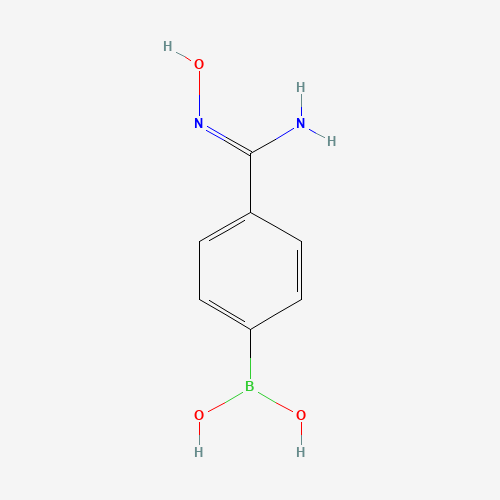 4-(N||-||-羟基甲脒基)苯基硼酸、913835-61-7 CAS查询、4-(N||-||-羟基甲脒基)苯基硼酸物化性质