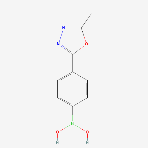 4-(5-甲基-1,3,4-噁二唑-2-基)苯基硼酸、913835-70-8 CAS查询、4-(5-甲基-1,3,4-噁二唑-2-基)苯基硼酸物化性质