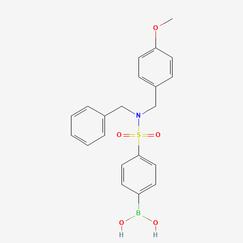 4-(N-苄基-N-(4-甲氧基苄基)磺酰胺)苯基硼酸、913835-95-7 CAS查询、4-(N-苄基-N-(4-甲氧基苄基)磺酰胺)苯基硼酸物化性质