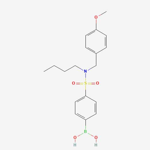 4-(N-丁基-N-(4-甲氧基苄基)磺酰胺)苯基硼酸、913835-97-9 CAS查询、4-(N-丁基-N-(4-甲氧基苄基)磺酰胺)苯基硼酸物化性质