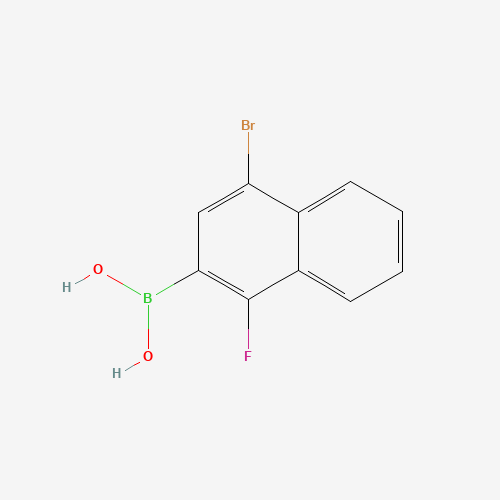 4-溴-1-氟萘-2-硼酸、913836-09-6 CAS查询、4-溴-1-氟萘-2-硼酸物化性质