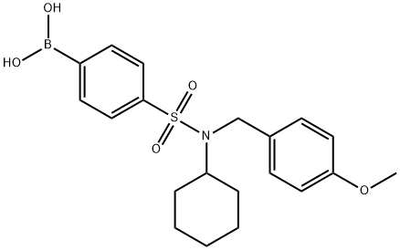 4-(N-环己基-N-(4-甲氧基苄基)磺酰胺)苯基硼酸,25g