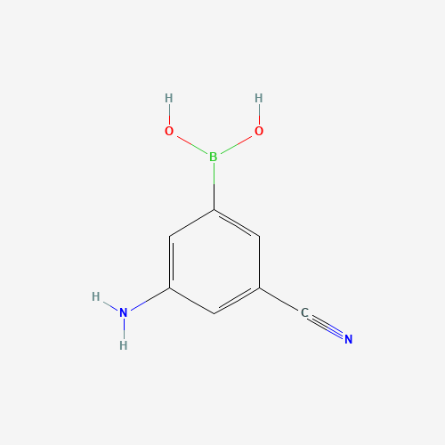 3-氨基-5氰基苯硼酸、913943-05-2 CAS查询、3-氨基-5氰基苯硼酸物化性质