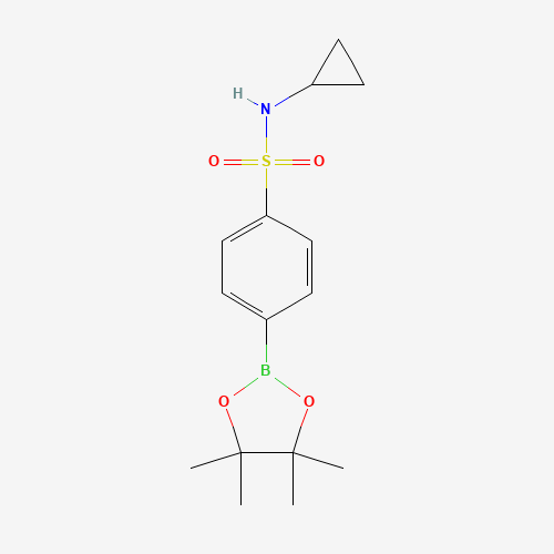 4-(N-环丙基磺酰胺)苯硼酸频哪醇酯、914610-50-7 CAS查询、4-(N-环丙基磺酰胺)苯硼酸频哪醇酯物化性质