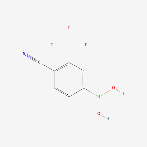 4-氰基-3-(三氟甲基)苯硼酸、915299-32-0 CAS查询、4-氰基-3-(三氟甲基)苯硼酸物化性质