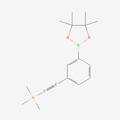 3-[(三甲硅烷基)乙炔基]苯基硼酸频那醇酯、915402-03-8 CAS查询、3-[(三甲硅烷基)乙炔基]苯基硼酸频那醇酯物化性质