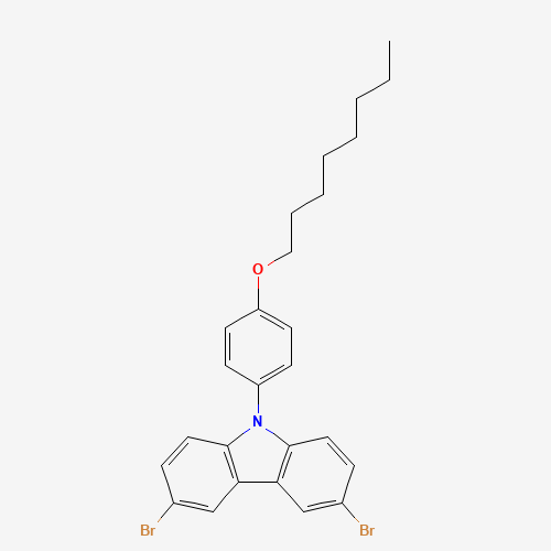 3,6-二溴-9-(4-N-辛氧基苯基)-9H-咔唑、917773-26-3 CAS查询、3,6-二溴-9-(4-N-辛氧基苯基)-9H-咔唑物化性质