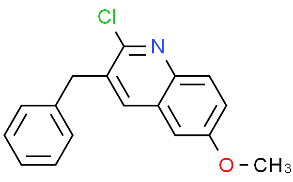 3-苄基-2-氯-6-甲氧基喹啉,1g