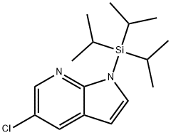 5-氯-1-三异丙基甲硅烷基-1H-吡唑并[2,3-b]吡啶,250mg