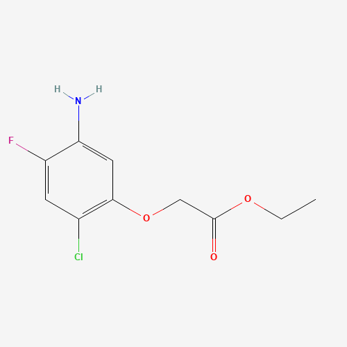 2-(5-氨基-2-氯-4-氟苯氧基)乙酸乙酯、91920-52-4 CAS查询、2-(5-氨基-2-氯-4-氟苯氧基)乙酸乙酯物化性质