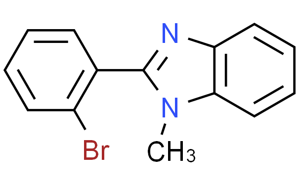 1-甲基-2-邻溴苯基苯并咪唑、92152-36-8 CAS查询、1-甲基-2-邻溴苯基苯并咪唑物化性质