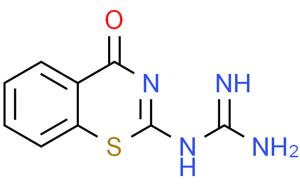 N-(4-氧代-3,4-二氢-苯并[E][1,3]噻嗪-2-基亚甲基)-胍、92432-91-2 CAS查询、N-(4-氧代-3,4-二氢-苯并[E][1,3]噻嗪-2-基亚甲基)-胍物化性质