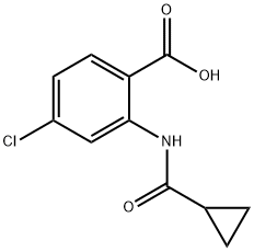 2-(环丙甲酰氨基)-4-氯苯甲酸,5g