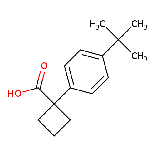 1-[4-(叔丁基)苯基]环丁烷甲酸,1g