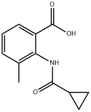 2-(环丙甲酰氨基)-3-甲基苯甲酸,5g