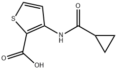 3-(环丙甲酰氨基)-2-噻吩甲酸,5g