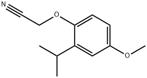 2-(4-甲氧基-2-异丙基苯氧基)乙腈,1g