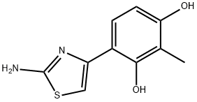 4-(2-AMINO-1,3-THIAZOL-4-YL)-2-METHYLBENZENE-1,3-DIOL,100mg