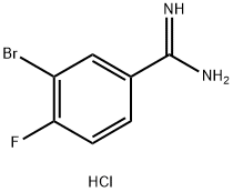3-bromo-4-fluorobenzamidine hydrochloride