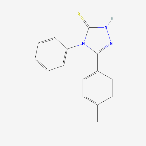 4-苯基-5-对-甲苯基-4H-[1,2,4]三唑-3-硫醇、93378-56-4 CAS查询、4-苯基-5-对-甲苯基-4H-[1,2,4]三唑-3-硫醇物化性质
