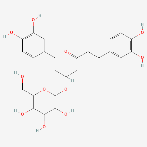 (S)-1,7-双(3,4-二羟基苯基)庚烷-3-酮-5-O-BETA-D-吡喃葡萄糖甙、93915-36-7 CAS查询、(S)-1,7-双(3,4-二羟基苯基)庚烷-3-酮-5-O-BETA-D-