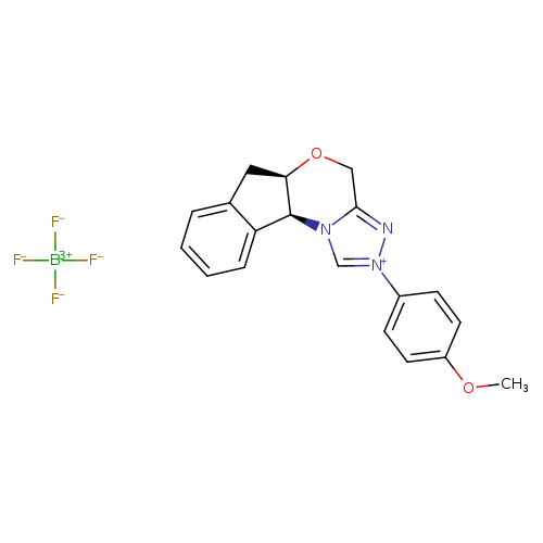 941283-79-0; (1S,9R)-4-(4-Methoxyphenyl)-8-oxa-4,5-diaza-2-azoniatetracyclo[7.7.0.02,6.011,16]hexade