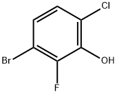 3-BROMO-6-CHLORO-2-FLUOROPHENOL,250mg