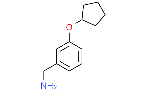 3-(CYCLOPENTYLOXY)PHENYL]METHANAMINE,100mg