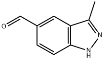 1H-Indazole-5-carboxaldehyde, 3-methyl-,100mg