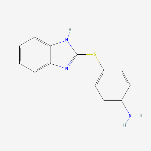 4-(1H-1,3-苯并二唑-2-基硫烷基)苯胺、956-13-8 CAS查询、4-(1H-1,3-苯并二唑-2-基硫烷基)苯胺物化性质