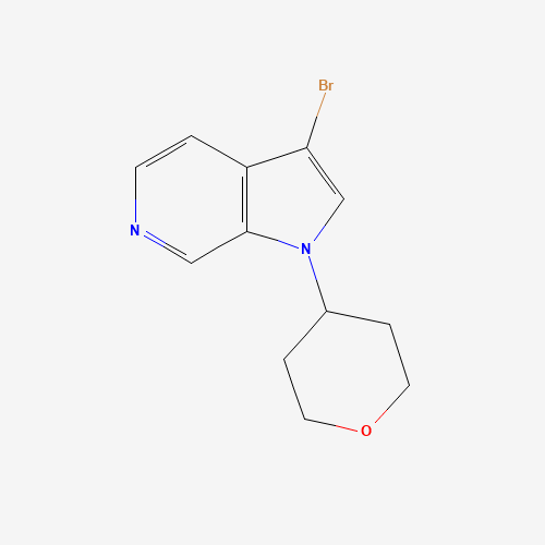 3-溴-1-(四氢-2H-吡喃-4-基)-6-氮杂吲哚