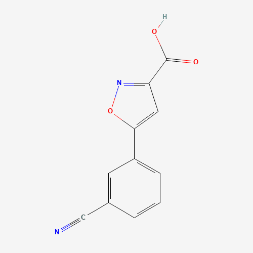 5-(3-氰基苯基)异噁唑-3-甲酸