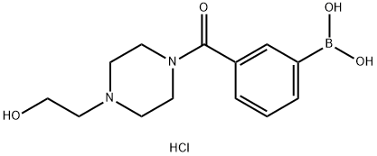 3-[4-(2-羟基乙基)-1-哌啶基羰基]苯硼酸盐酸盐,1g