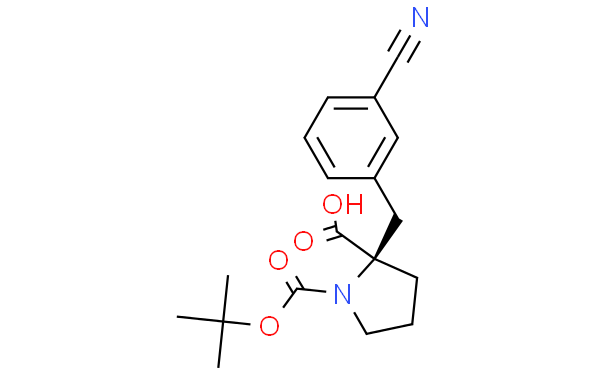 BOC-(R)-ALPHA-(3-CYANO-BENZYL)-PROLINE,1g