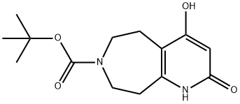 1,2,5,6,8,9-六氢-4-羟基-2-氧代-7H-吡啶并[2,3-D]氮杂卓-7-羧酸叔丁酯,1g
